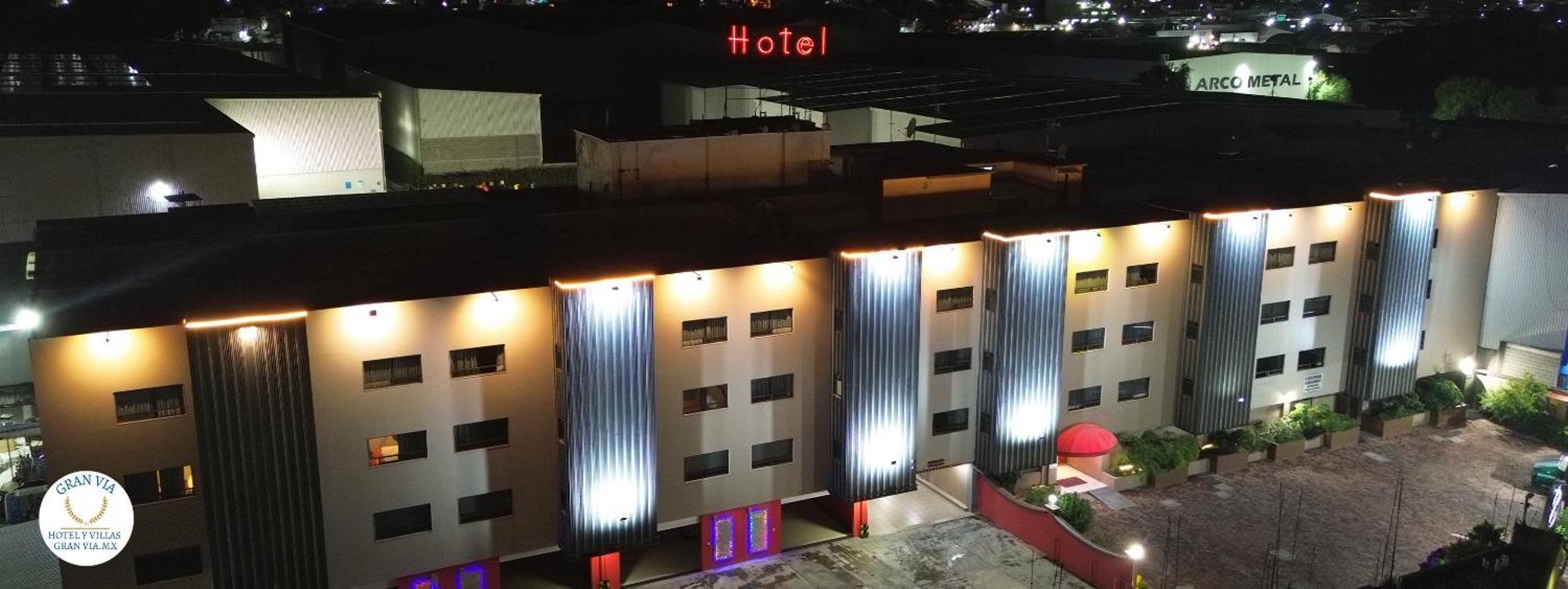 Hotel Y Villas Gran Via Mexiko-Stadt Exterior foto